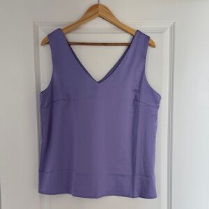 Purple Sleeveless Women's Top